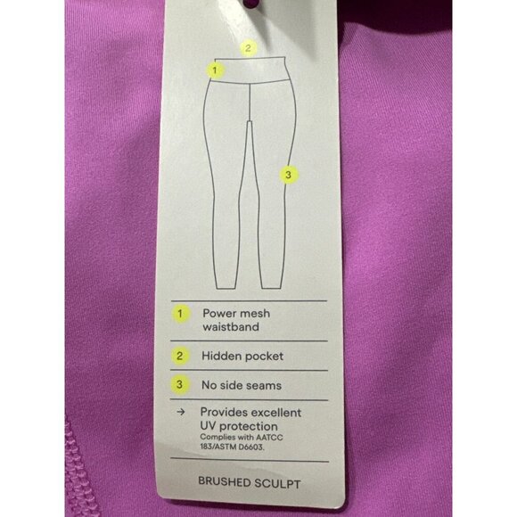 Small - Womens Brushed Sculpt Ultra High-Rise Leggings 27.5" - All in Motion - Picture 5 of 9
